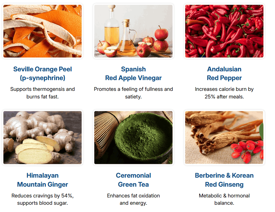 CitrusBurn Ingredients
